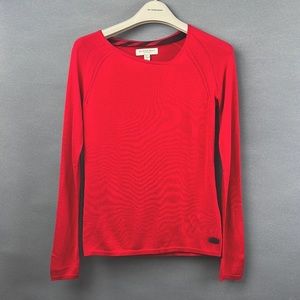 Burberry London women’s silk sweater. Unsymmetrical collar. Size S. Like new.